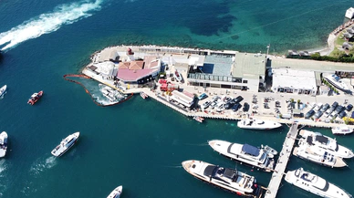 Bodrum Marina'da korkutan patlama!