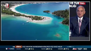 Kültür ve Turizm Bakanı Mehmet Nuri Ersoy 2023'ün Üçüncü Çeyrek Turizm Verilerini Açıkladı