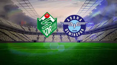 Iğdır FK-Adana Demirspor Maçı Canlı İzle: Tarih, Saat ve Yayın Bilgileri