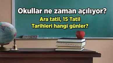 2025-2026 Eğitim Öğretim Yılı İçin Geri Sayım Başladı: Okullar Ne Zaman Açılıyor?