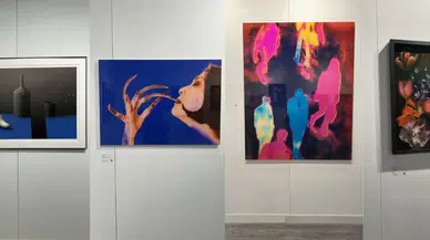 Barbara Ceferin'in Sanat Sergisi İstanbul'da Açıldı
