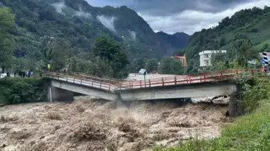 4 İl için Turuncu Kodlu Uyarı! Sel Karadeniz'i Felç Etti!