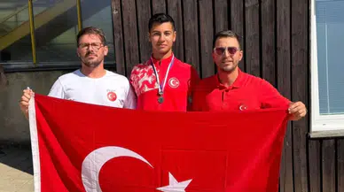 Milli Kanocu Çağatay Cumali Öncü, Çekya'da Gümüş Madalya Kazandı