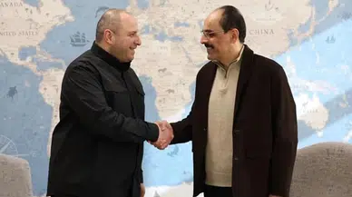 MİT Başkanı İbrahim Kalın, Ukrayna Ulusal Güvenlik ve Savunma Konseyi Sekreteri Rüstem Umerov ile Görüştü