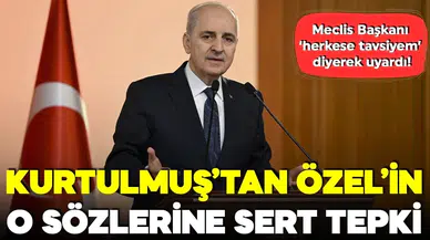 Numan Kurtulmuş'tan Özgür Özel'in Sözlerine Sert Tepki
