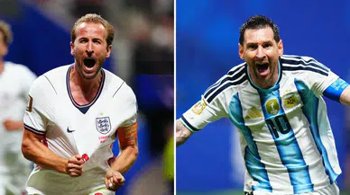 İngiltere-Arjantin maçı öncesi büyük heyecan: Messi, Kane ve Bellingham karşı karşıya