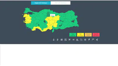 Meteoroloji’den 14 il için kuvvetli rüzgâr uyarısı