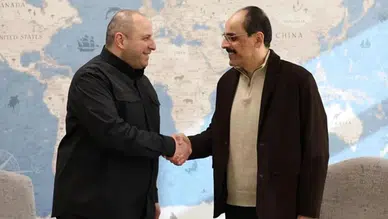 MİT Başkanı İbrahim Kalın, Ukrayna Ulusal Güvenlik ve Savunma Konseyi Sekreteri Rüstem Umerov ile Görüştü