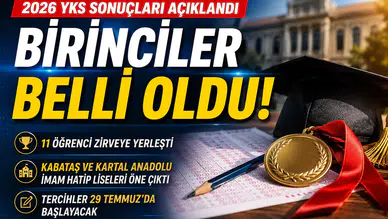 2026 YKS birincileri belli oldu: 11 öğrenci zirvede