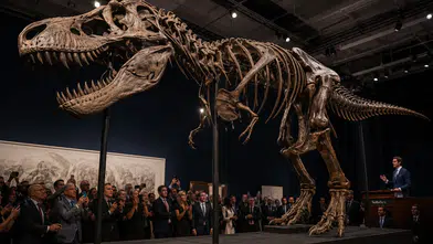 T-Rex İskeleti ABD'de 50,1 Milyon Dolara Satışa Çıktı!