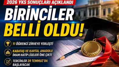 2026 YKS birincileri belli oldu: 11 öğrenci zirvede