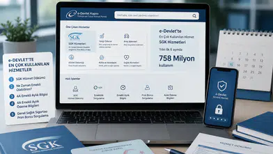 e-Devlet’te en çok kullanılan hizmet belli oldu: SGK zirvede