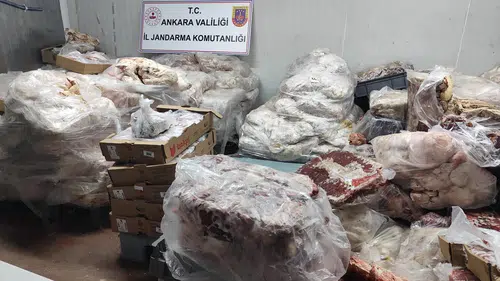 Ankara'da Tonlarca Bozuk Et Ele Geçirildi