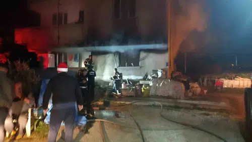 Sultanhisar'da Sobadan Kaynaklı Yangın: Ev Sahibi Yaralandı