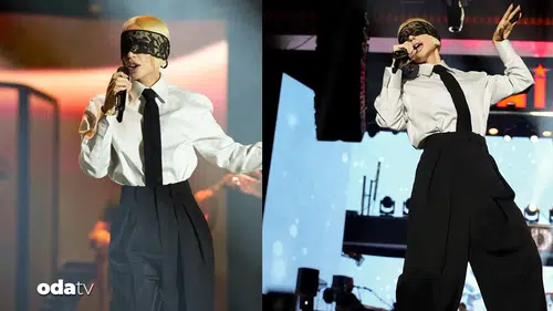 Gülşen Sahne Performansında Dikkat Çeken Kıyafeti ve Dantel Detayı