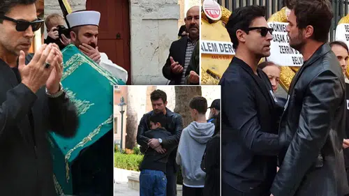 Kıvanç Tatlıtuğ, Dostu Kıvanç Kasabalı'nın Acı Gününde Yanındaydı