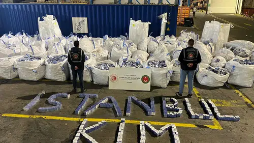 Bakanlık Açıkladı: 94 Milyon TL Değerinde 394 Bin Paket Kaçak Sigara Yakalandı