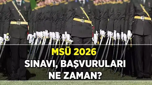 YENİ ÖSYM TAKVİMİ 2026 ❗ MSÜ Başvurusu ne zaman yapılacak? 2026 MSÜ sınav tarihi hangi gün uygulanacak?