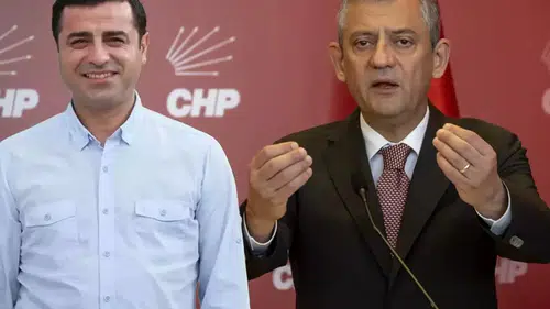 Bahçeli'nin Demirtaş Açıklamasına Özgür Özel'den İlk Tepki