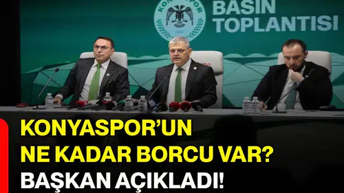 Konyaspor’un Borç Durumu: Başkan Ömer Atiker Açıklamalarda Bulundu