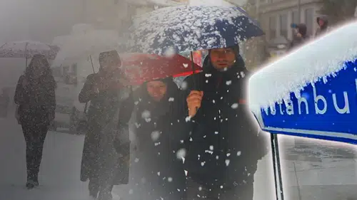 AKOM İstanbul'da Kar Yağışı İçin Saat Verdi! İzlanda Soğuğu 8 Gün Sürecek