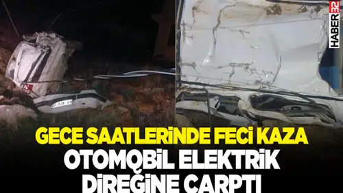 Gece Saatlerinde Feci Kaza