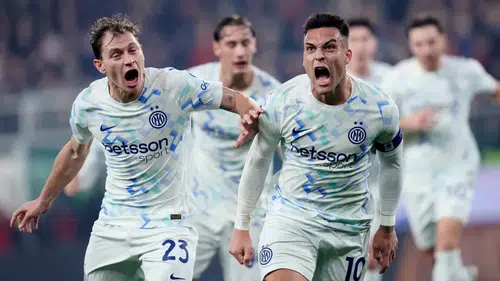 Inter, Deplasmanda Genoa'yı 2-1 Mağlup Etti