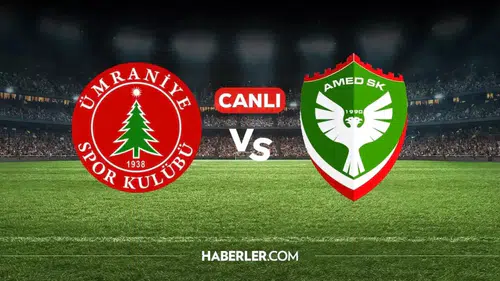 Ümraniyespor - Amedspor Maçı Canlı Yayın Bilgileri