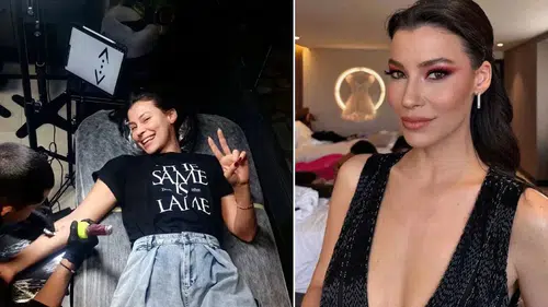 Müjde Uzman'ın Yaptırdığı Dövme Sosyal Medyada Gündem Oldu