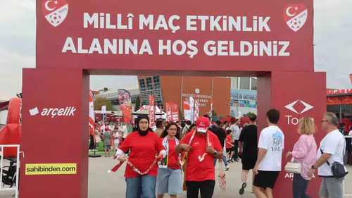 Konya’da Milli Maç Heyecanı