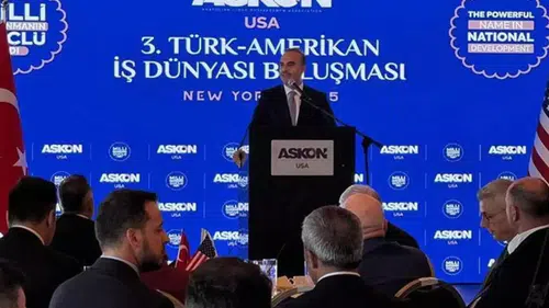 Bakan Kacır, 3'üncü Türk-Amerikan İş Dünyası Buluşması'na Katıldı
