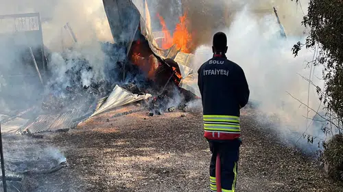 Bolu’da Boşanma Sürecinde Vahşet: 12 Yapı Alev Alev Yandı