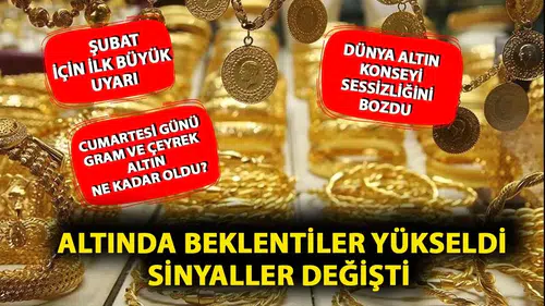 Dünya Altın Konseyi'nden Şubat Ayı İçin Uyarılar: Altın Fiyatlarında Sert Düşüşler Bekleniyor