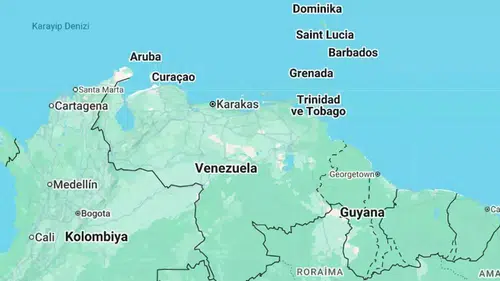 Venezuela Haritası: Venezuela Nerede, Başkanı Kim? Venezuela'da Son Durum Ne?