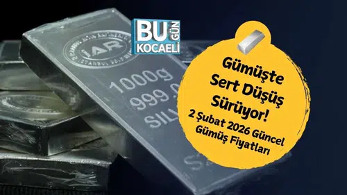 Gümüşte Sert Düşüş Sürüyor! 2 Şubat 2026 Güncel Gümüş Fiyatları
