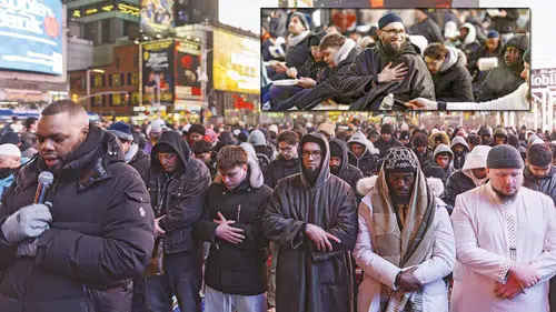 New York Times Meydanı'nda Ramazan İftar ve Teravih Namazı Etkinliği Gerçekleşti mi?