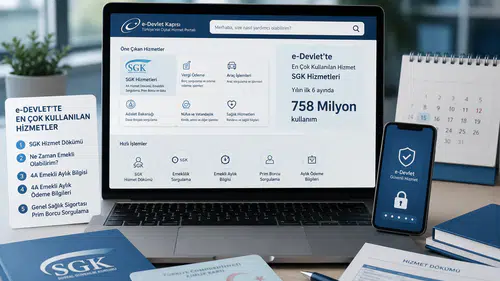 e-Devlet’te en çok kullanılan hizmet belli oldu: SGK zirvede