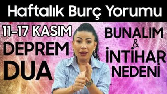 Nurcan Vecigün 11-17 Kasım Haftalık Burç Yorumları