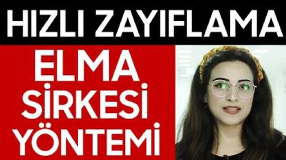 Elma Sirkesi ile Zayıflama ( Sabah ılık su ile içmeyin! ) - Diyetisyen Rabia Aslan