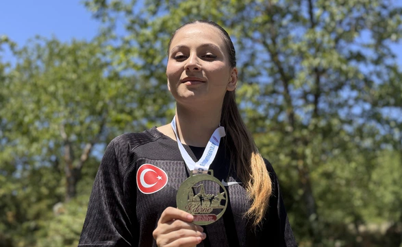 Milli sporcu Berrin Tazıcı'nın hedefi dünya şampiyonluğu