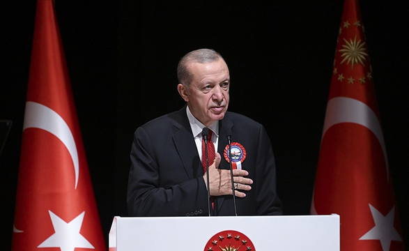 Erdoğan’dan MSÜ töreninde barış mesajı