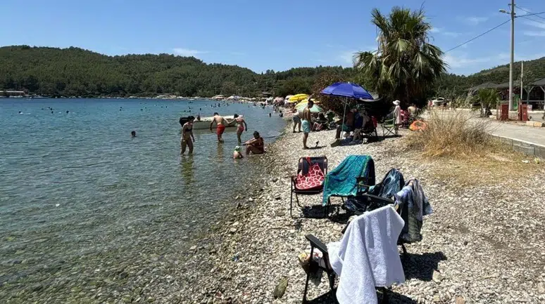 Muğla sahilleri bayramda doldu taştı!