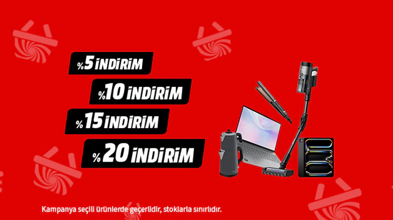 MediaMarkt’ta indirimli ürünler satışta!