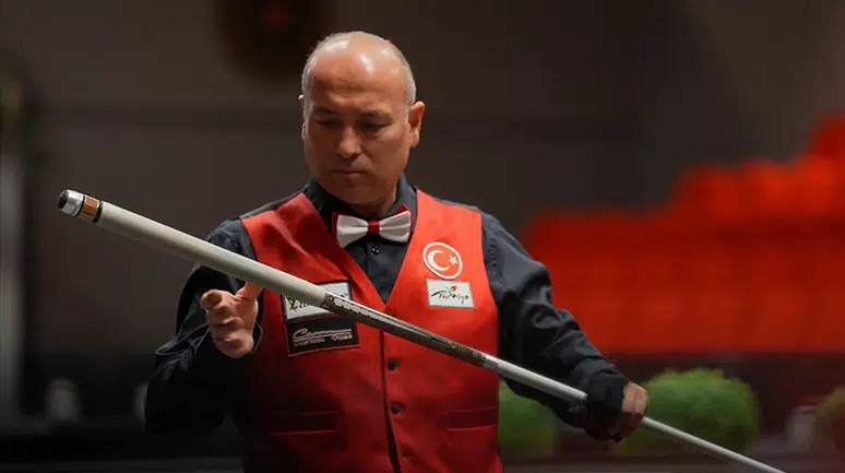 Antalya'da Avrupa Bilardo Şampiyonası'nda Barış Cin Altın Madalya Kazandı