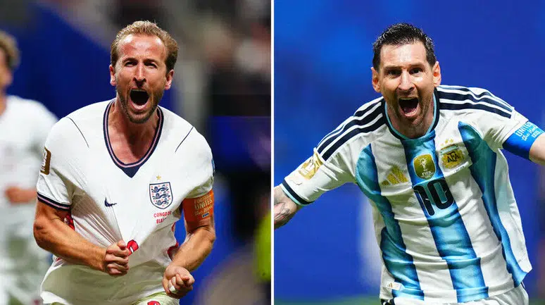 İngiltere-Arjantin maçı öncesi büyük heyecan: Messi, Kane ve Bellingham karşı karşıya