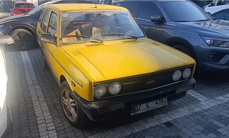 Antalya'da 1984 Model Tofaş Kartal 100 Bin Liradan Satışa Sunuldu