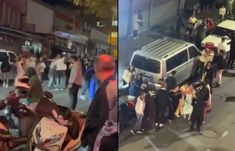 Şişli'de Düğün Salonundaki Tartışma Sokakta Kavga İle Sonuçlandı
