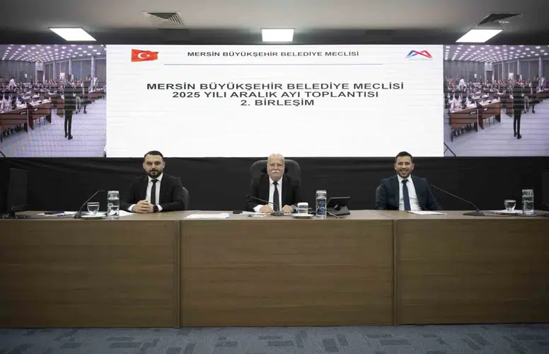 Mersin Büyükşehir Belediye Meclisinde 20 Madde Görüşüldü