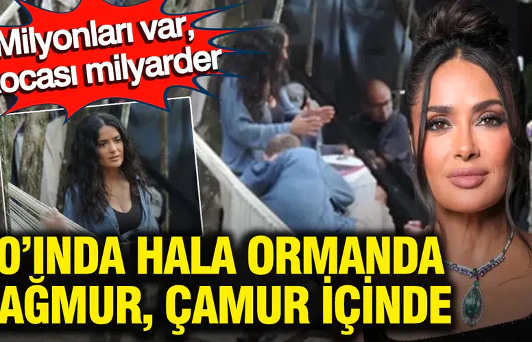 Salma Hayek: Milyonları Olan, Milyarder Eşiyle 60 Yaşında Ormanda Çalışmaya Devam Ediyor