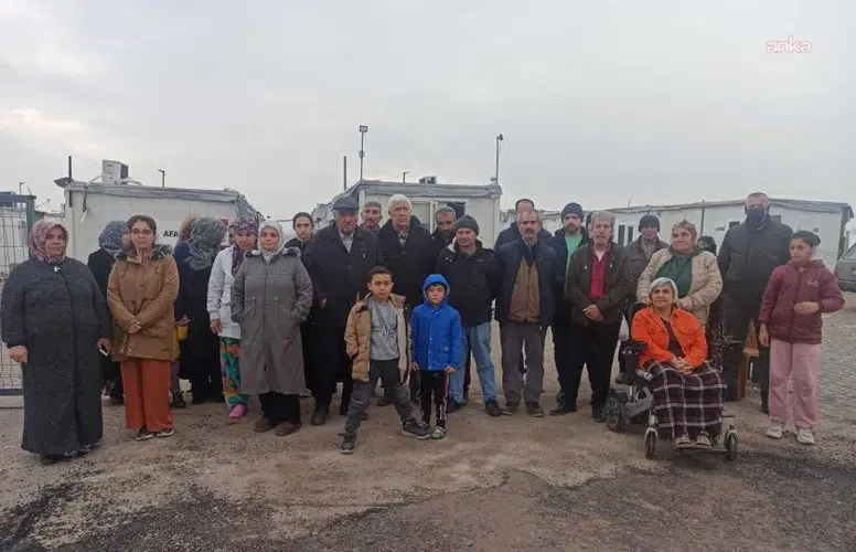 Malatya'da Depremzedelere Konteynerleri Boşaltma Tebligatı Gönderildi